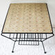 End magazine rack table