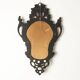 Miroir style rococo, décor tilleul doré, XXe siècle