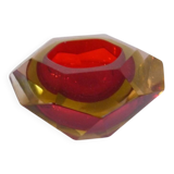 Murano glass ashtray by Flavio Poli