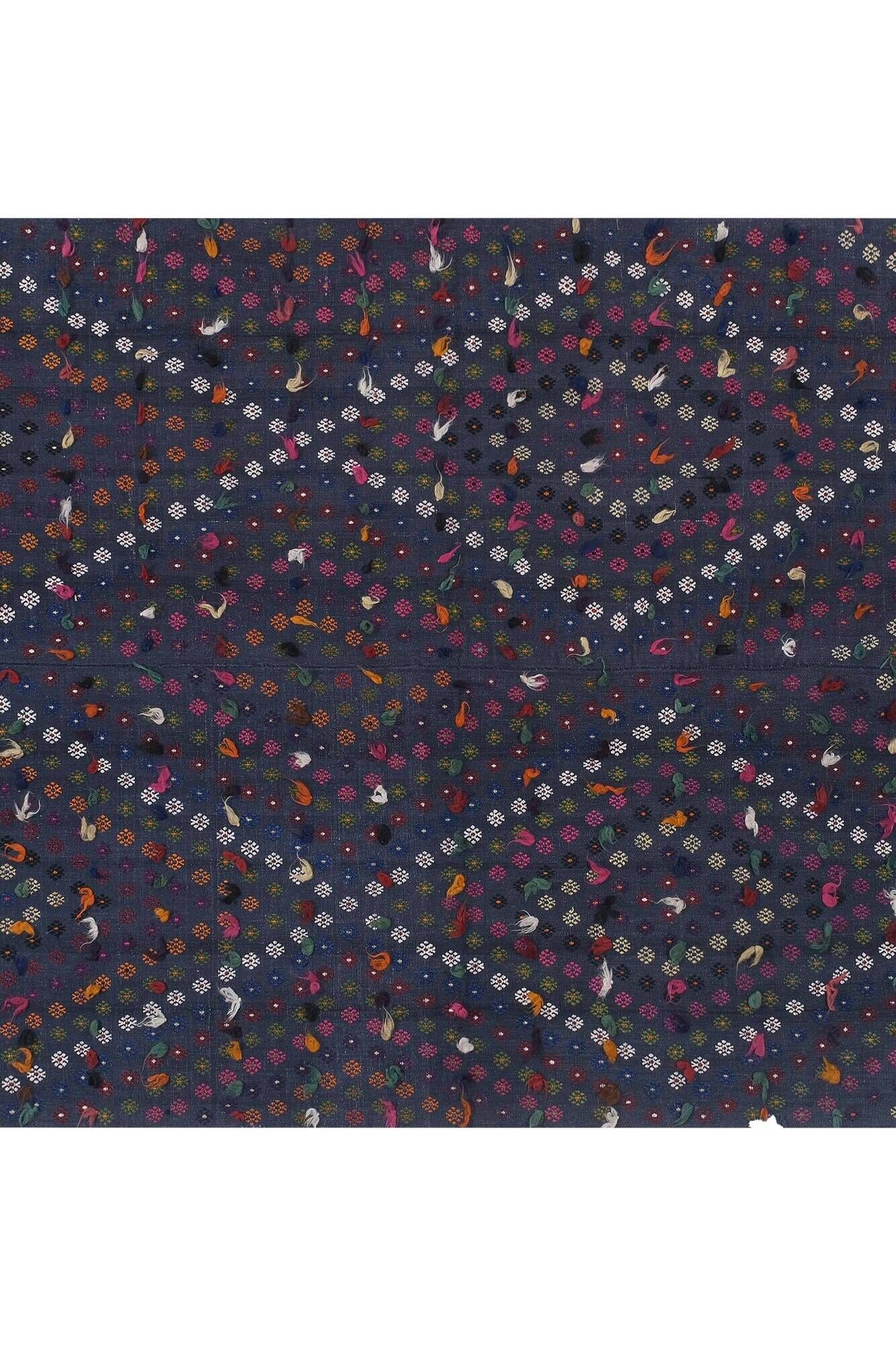 Vintage hand-embroidered textile 203x300 cm