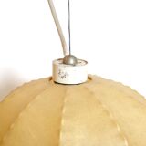 Large cocoon pendant light from the 60s.