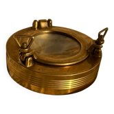 Vintage Porthole Ashtray in Brass