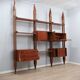 Mid century Italian design teak bookcase 1950s