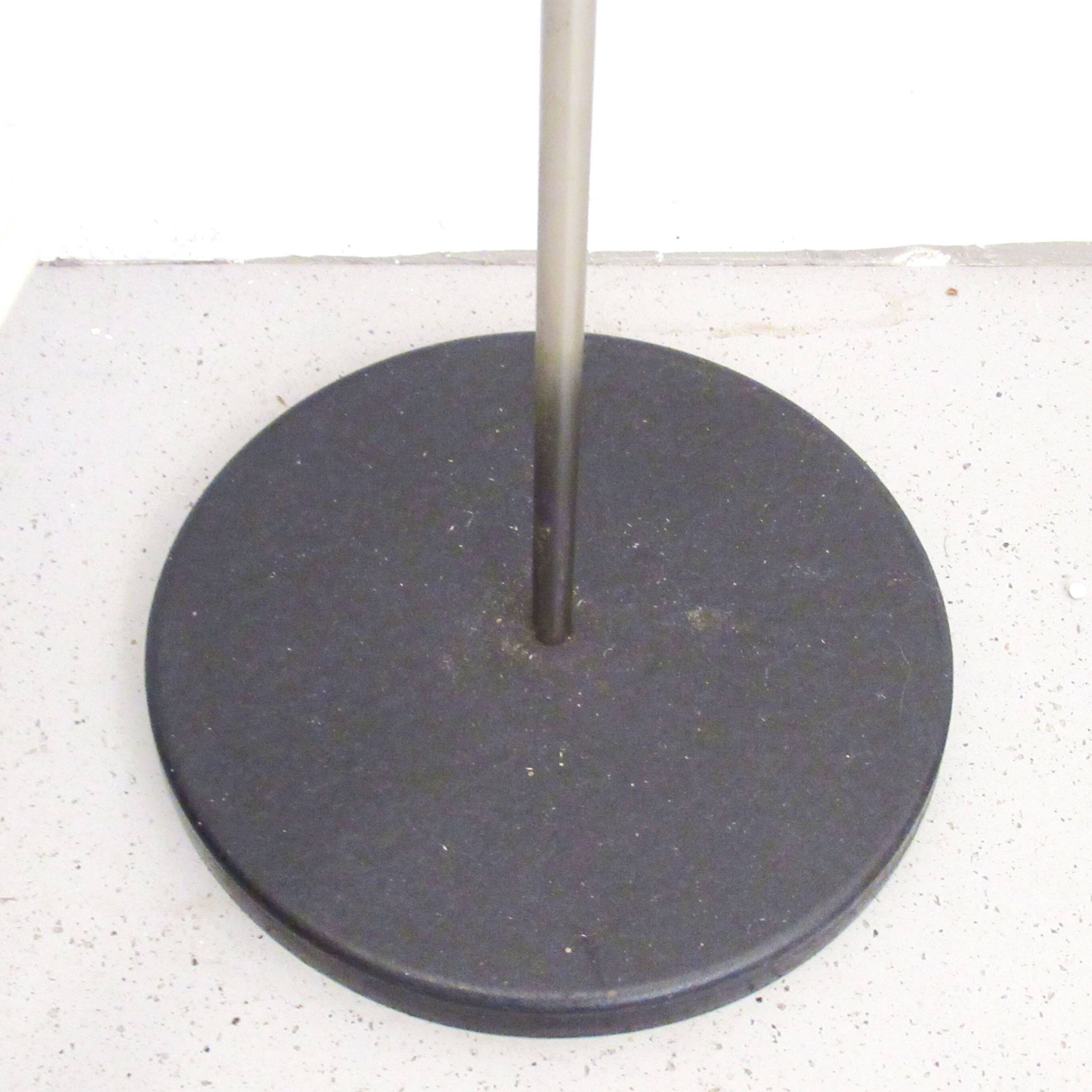 Lampadaire scandinave à 2 spots années 60