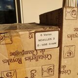 Royal Champagne 24 crystals glasses