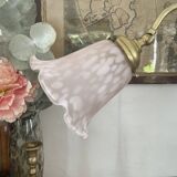 Lampe col de cygne vintage en laiton