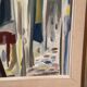 Huile sur toile suédoise – “Allée abstraite” par Kurt Persson
