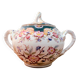 Sarreguemines porcelaine - sucrier modèle minton