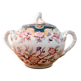 Sarreguemines porcelain - sugar bowl model minton