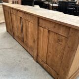 Solid oak enfilade from the 19th century.