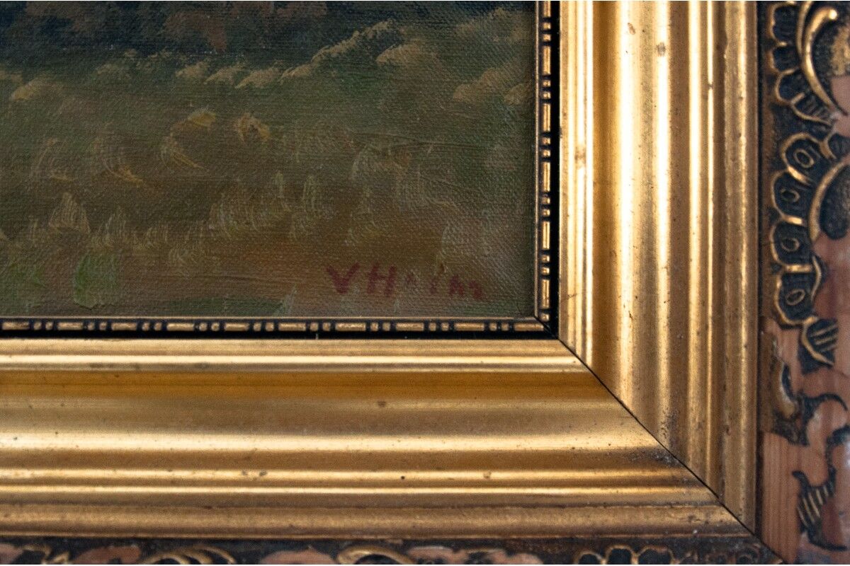 Painting "House on the coast"