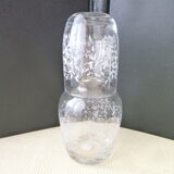 Night servant in screen-printed glass decoration