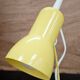 Lampe de bureau vintage jaune 1980
