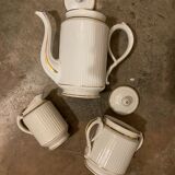 PRODUCT POP UP CHRISTMAS 2022 - Tea set 3 pieces in gilded porcelain