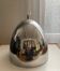 Vintage chrome metal pendant – 1970s design