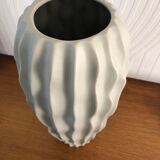 Grey/green ceramic vase