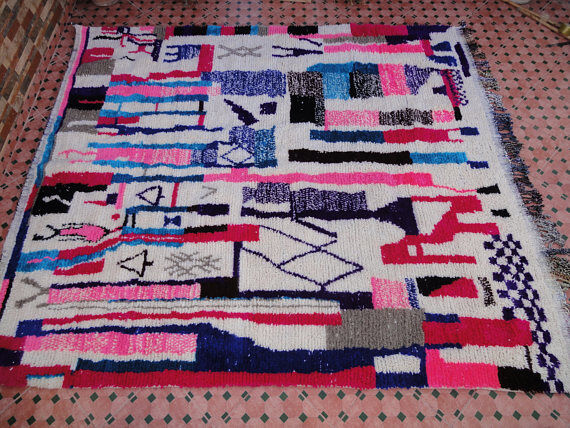 Berber carpet 290x247 cm