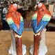 Pair of porcelain parrots Sitzendorf – Germany