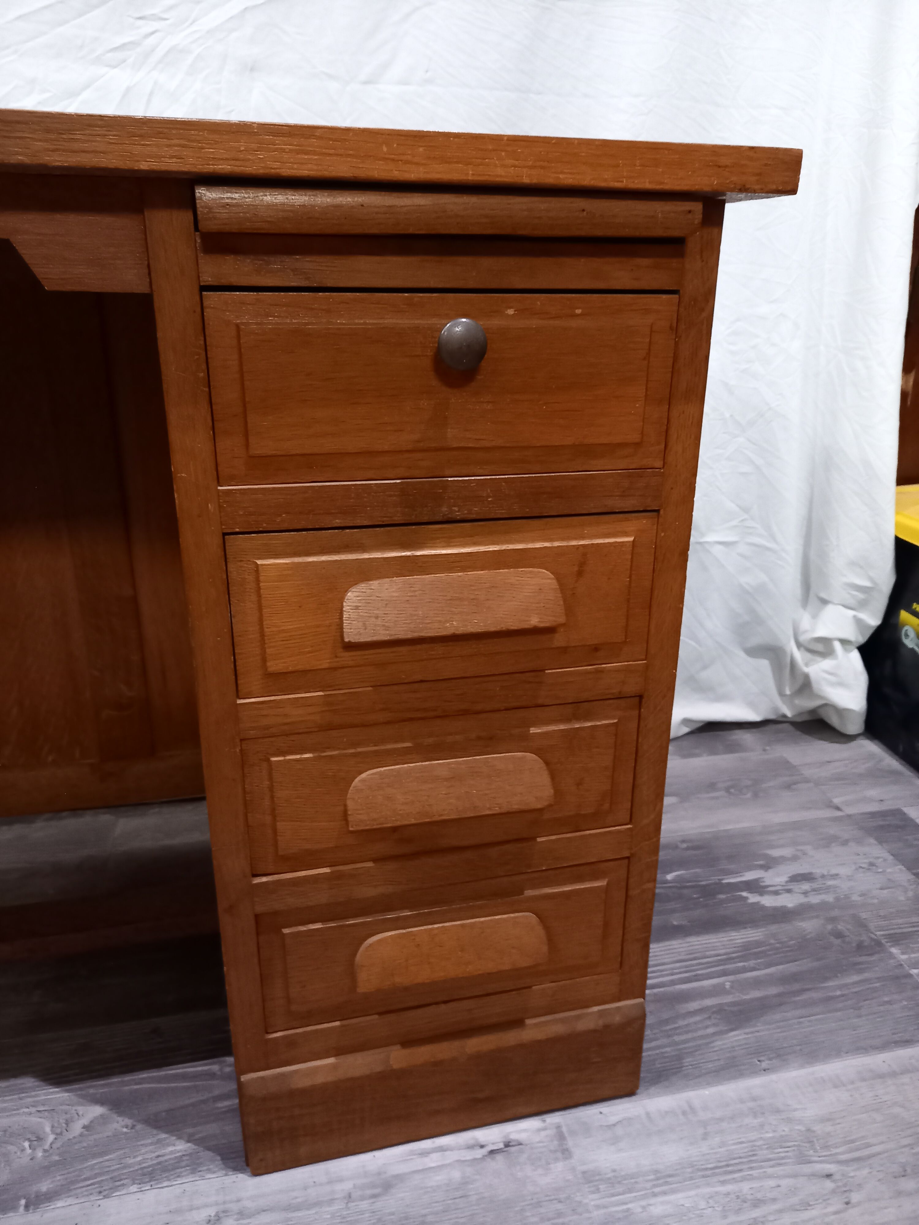Wooden desk