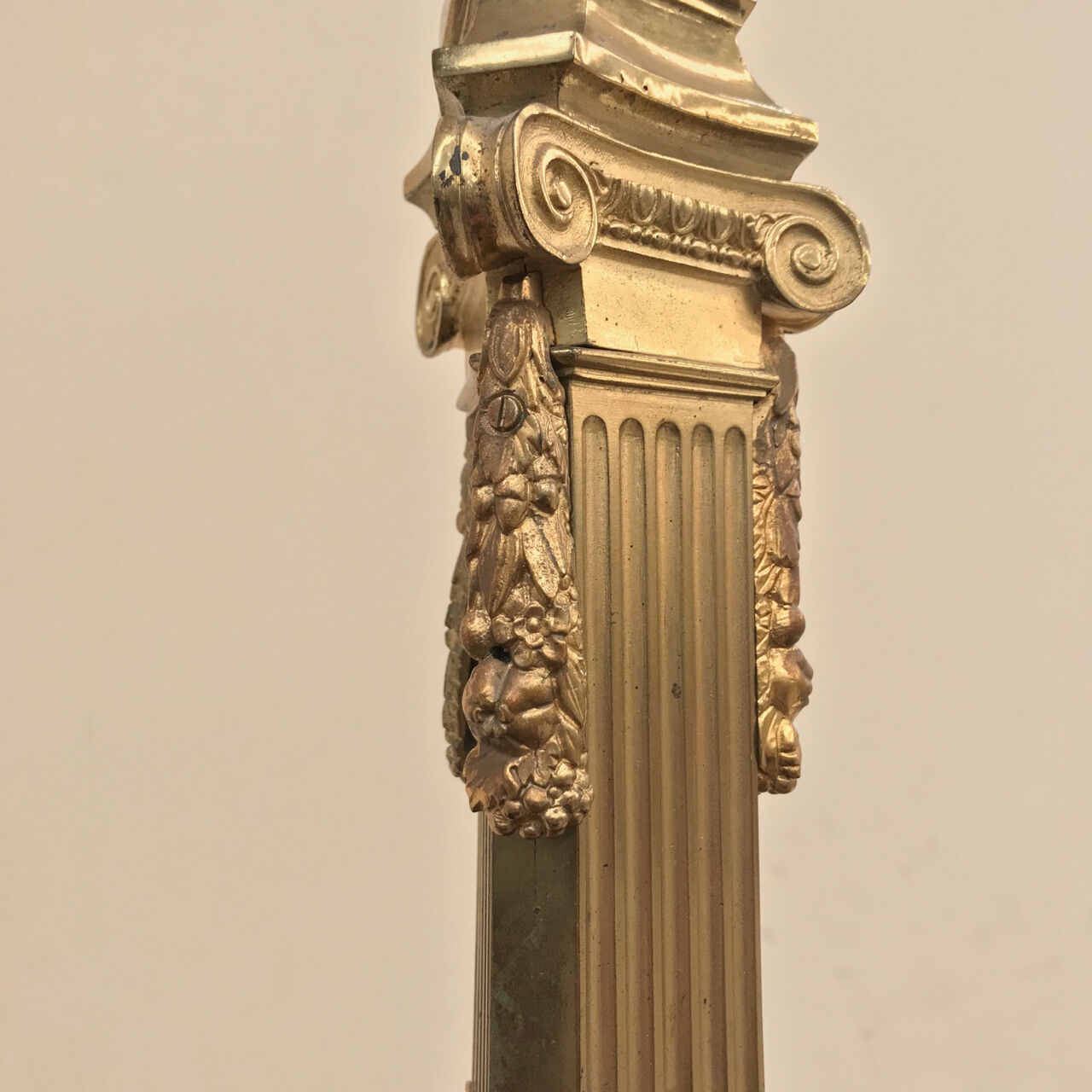 Louis XVI bronze floorlamp