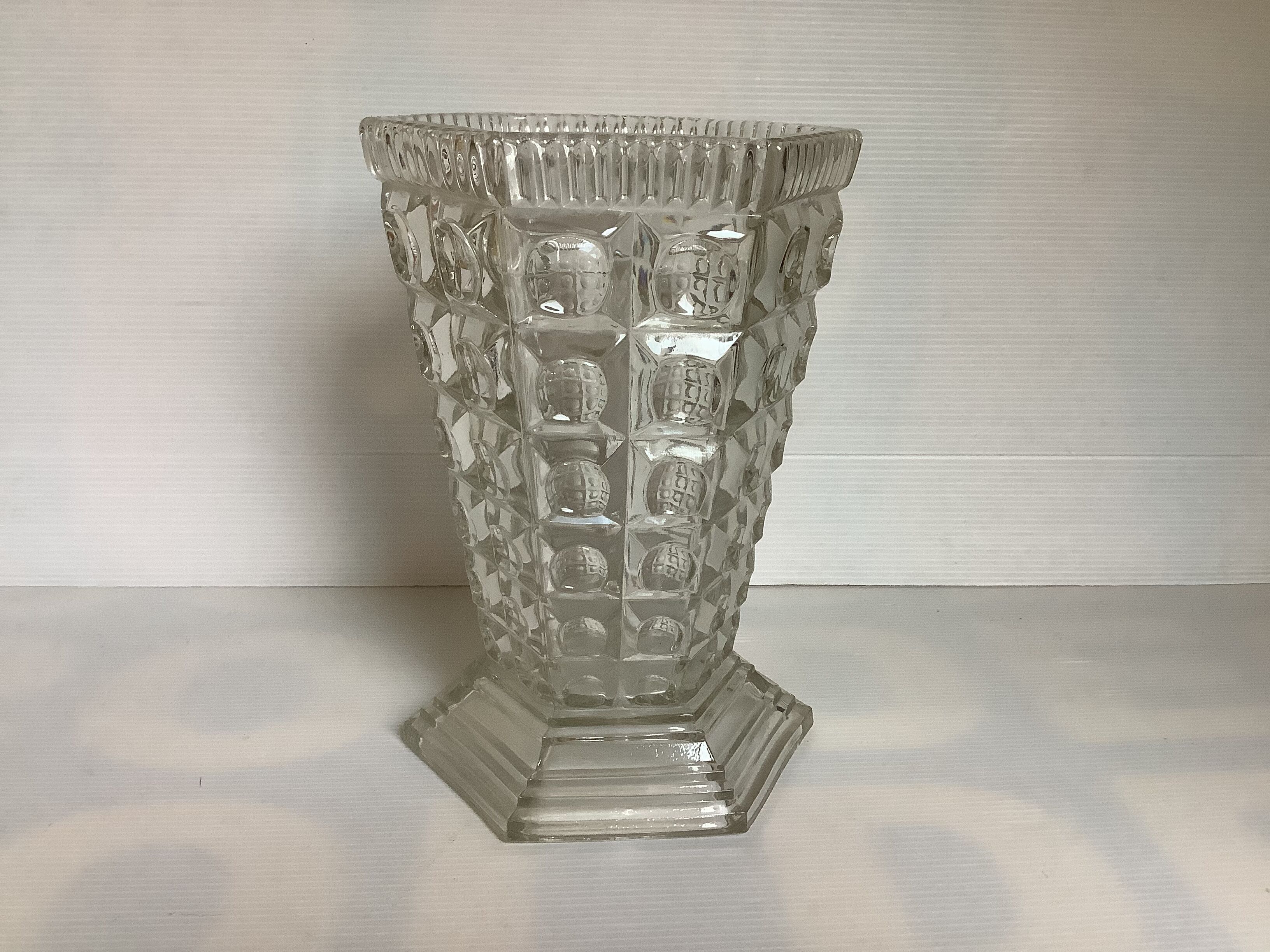 Vase bubble ronds forme hexagone