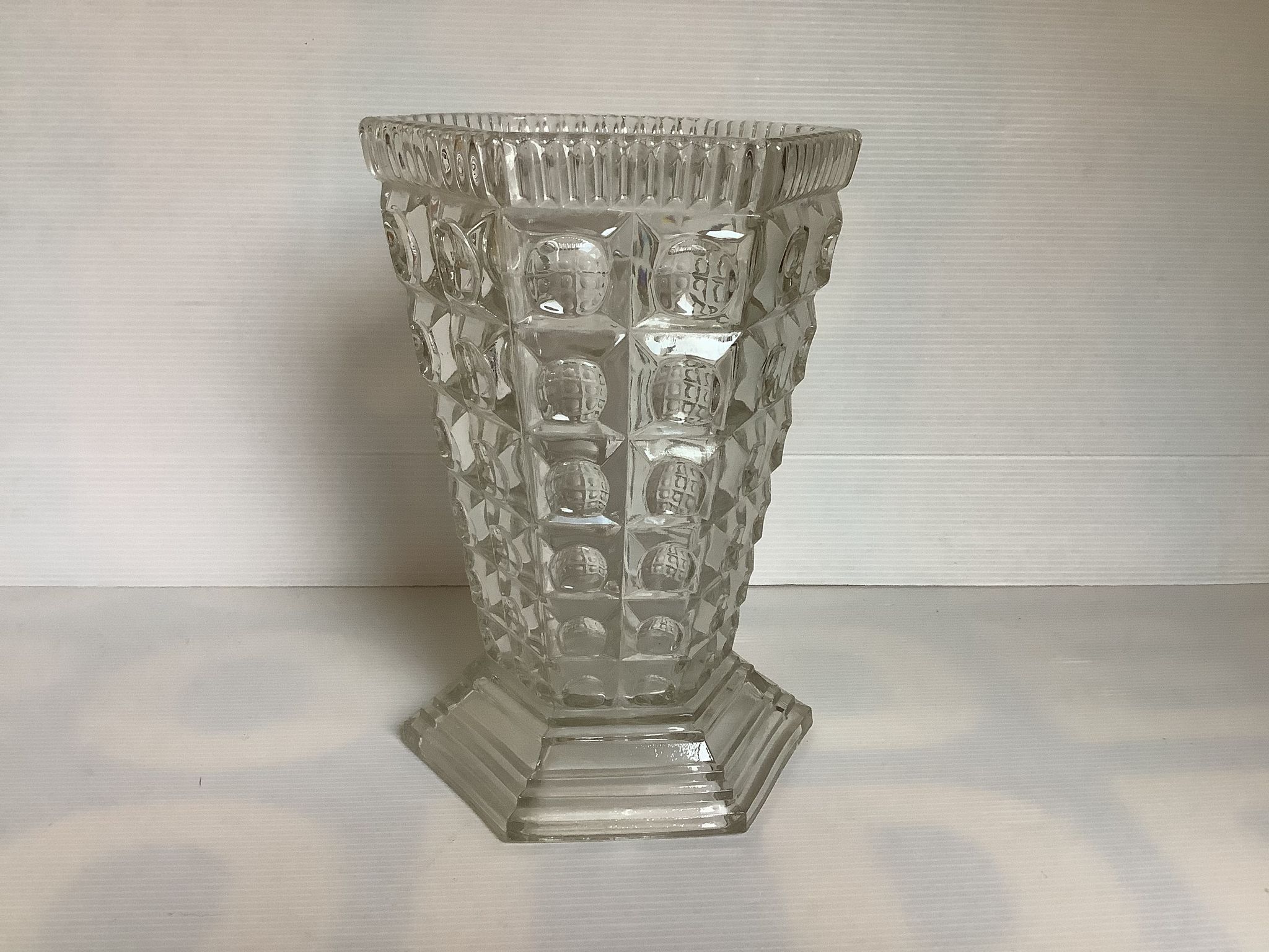 Vase bubble ronds forme hexagone