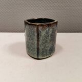 Vase in several shades of blue, from Danish stogo art pottery