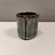 Vase in several shades of blue, from Danish stogo art pottery