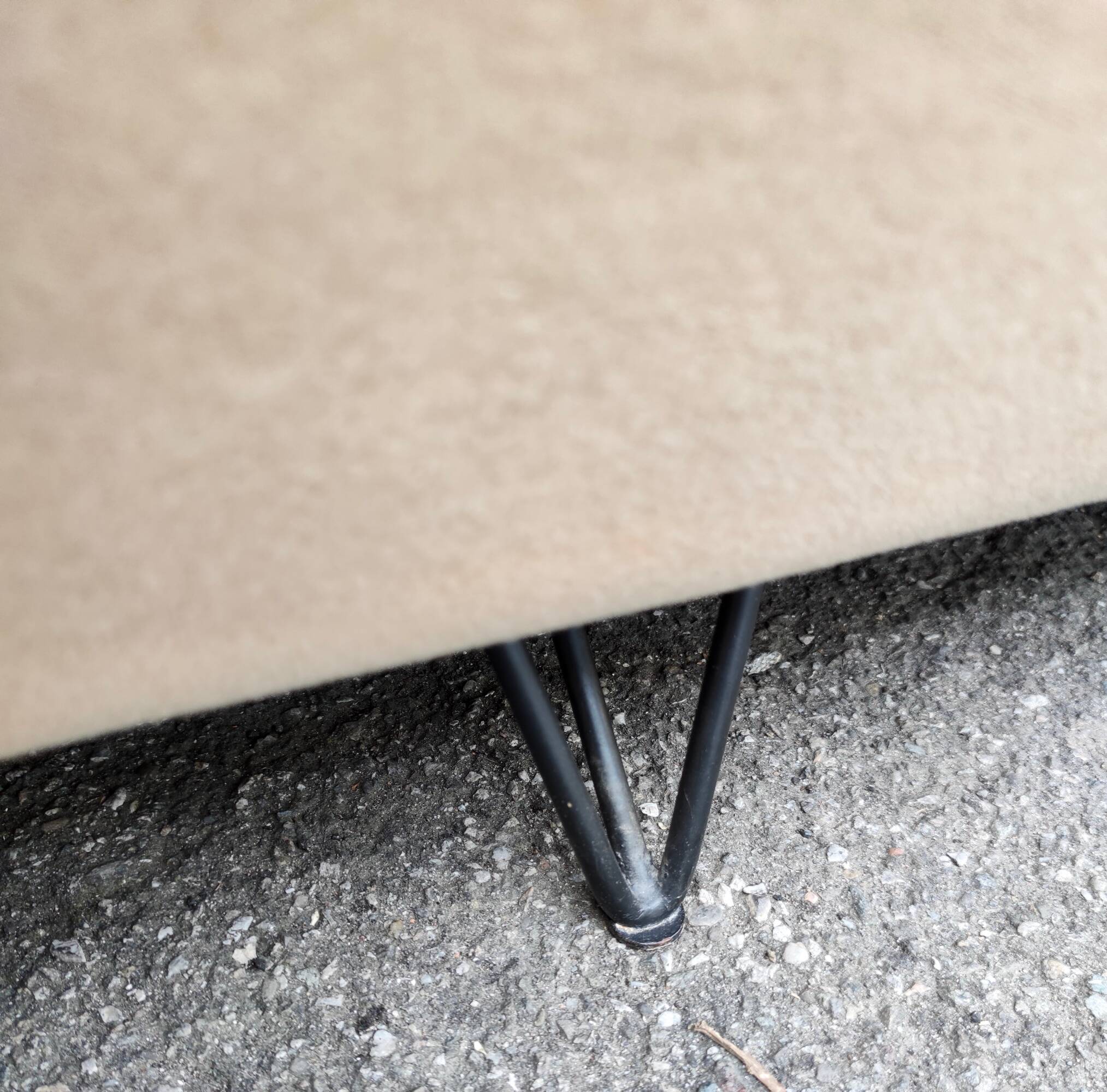 Large Beige Sofa attr. to Ico Parisi, Italy