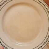 Plates in iron earth Gien