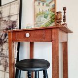 Wooden farmhouse table and drawer