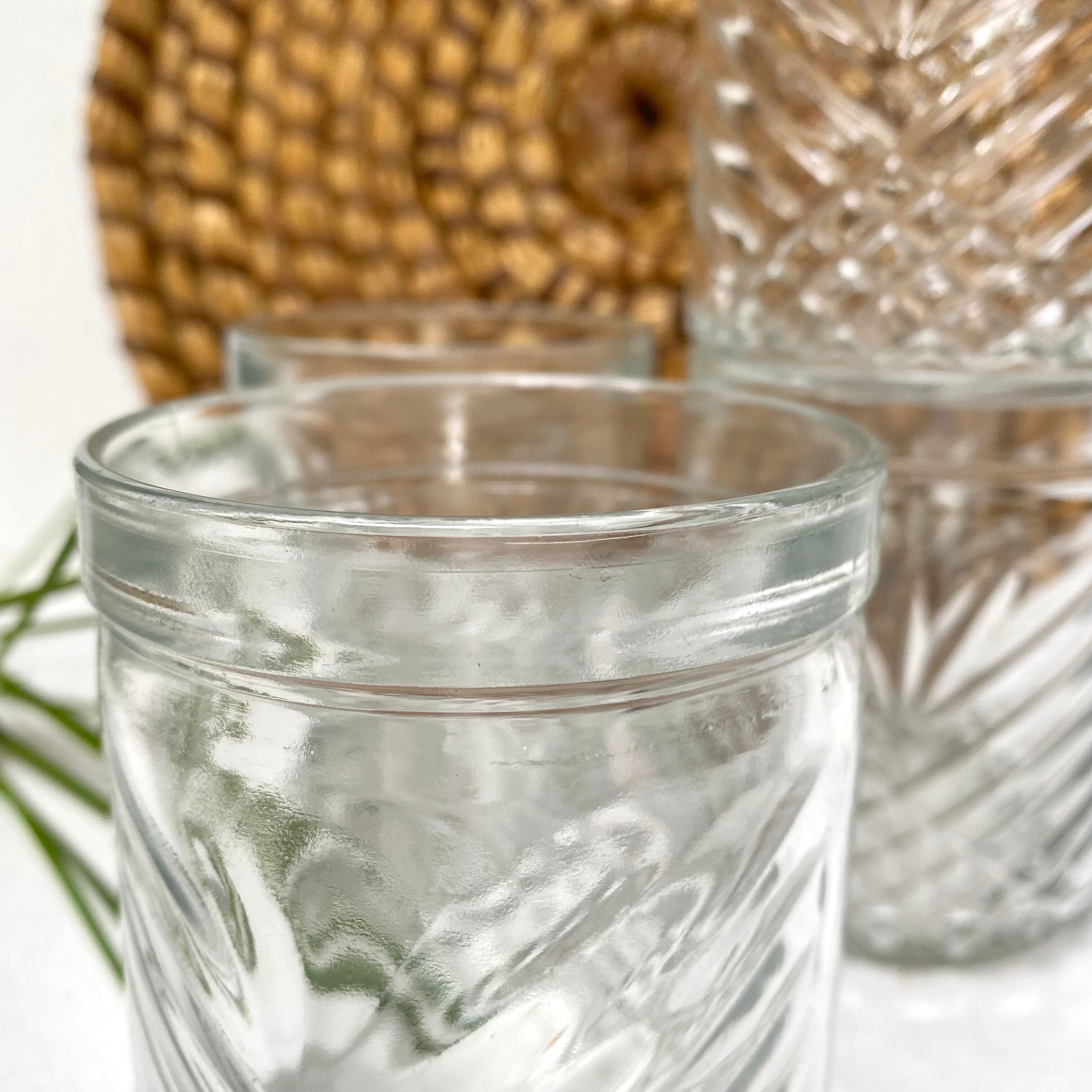 Vintage water glasses