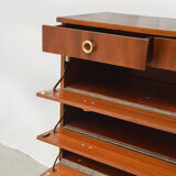 Entrance cabinet brass handles, 1960