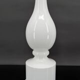Pair of white lamps by Philippe Capelle, France, Circa 1970