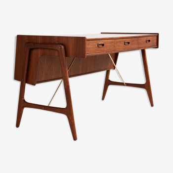 desk in teak by Arne Wahl Iversen