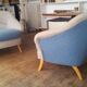 Canapé danois années 50 avec son fauteuil