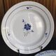 6 old mismatched blue/white plates St Amand, Moulin des loups