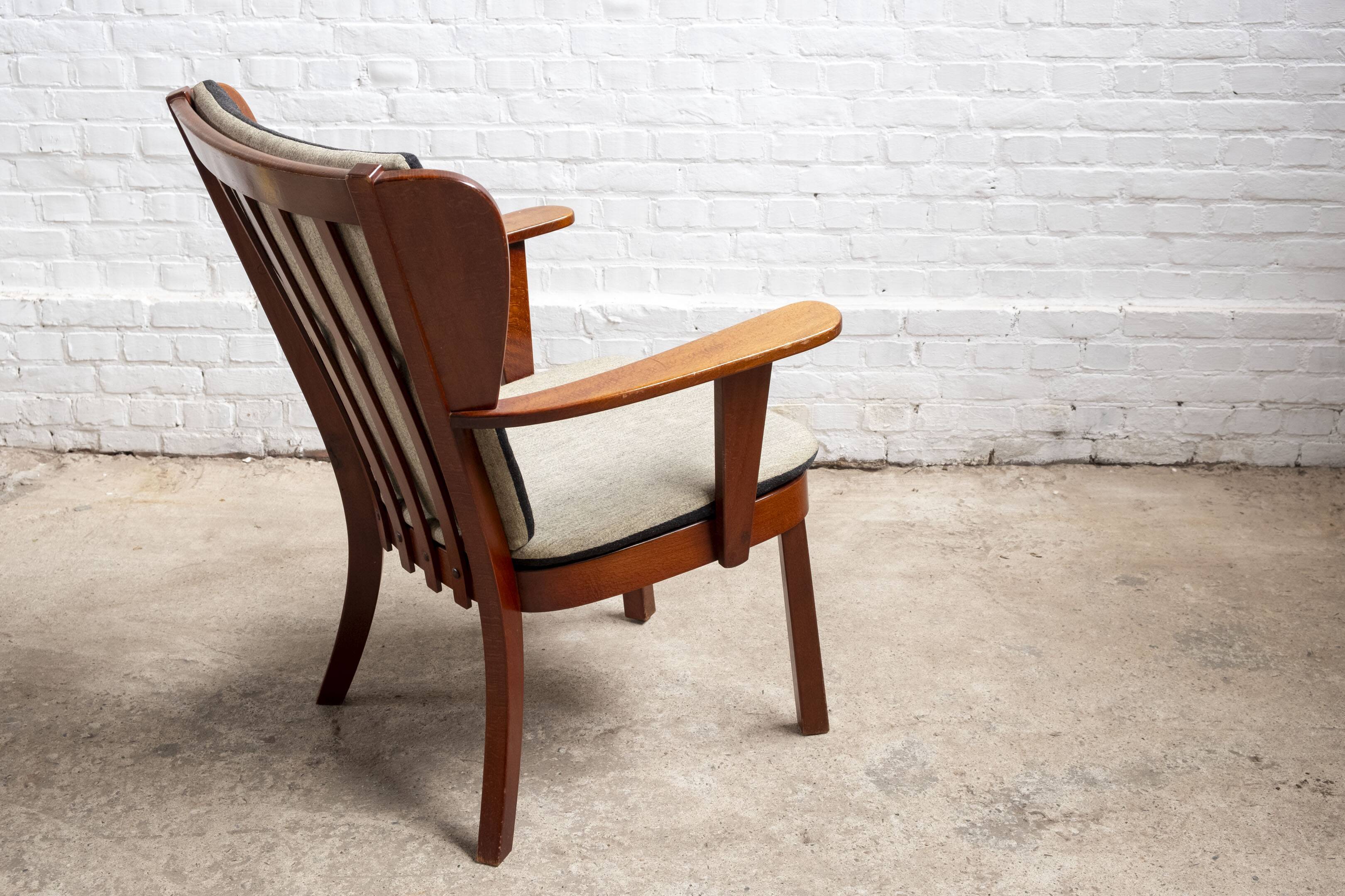 Fauteuil Canada par Christian E. Hansen, par Fritz Hansen, 1944 Danemark