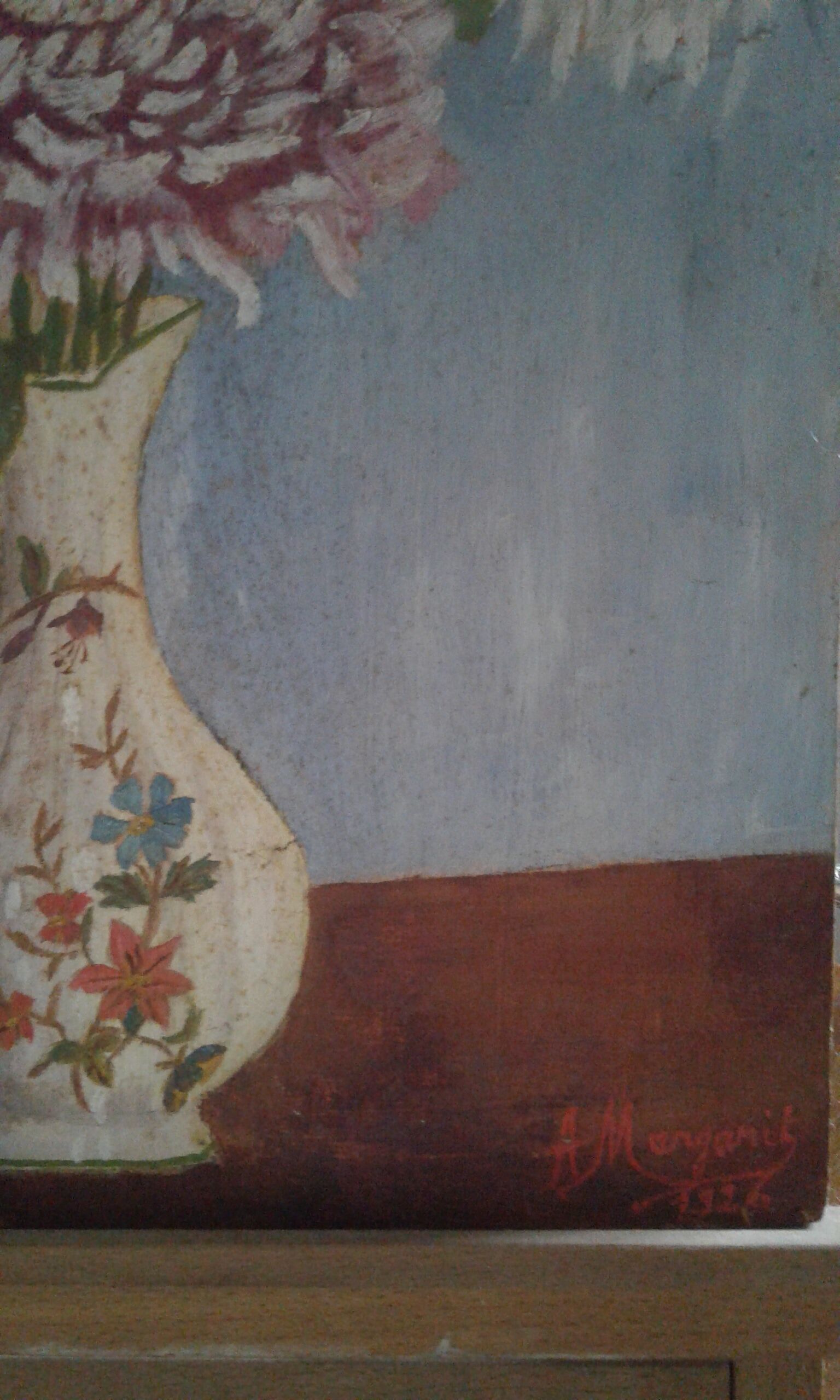 Bouquet of flowers, dated 1926