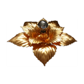Applique fleur vintage