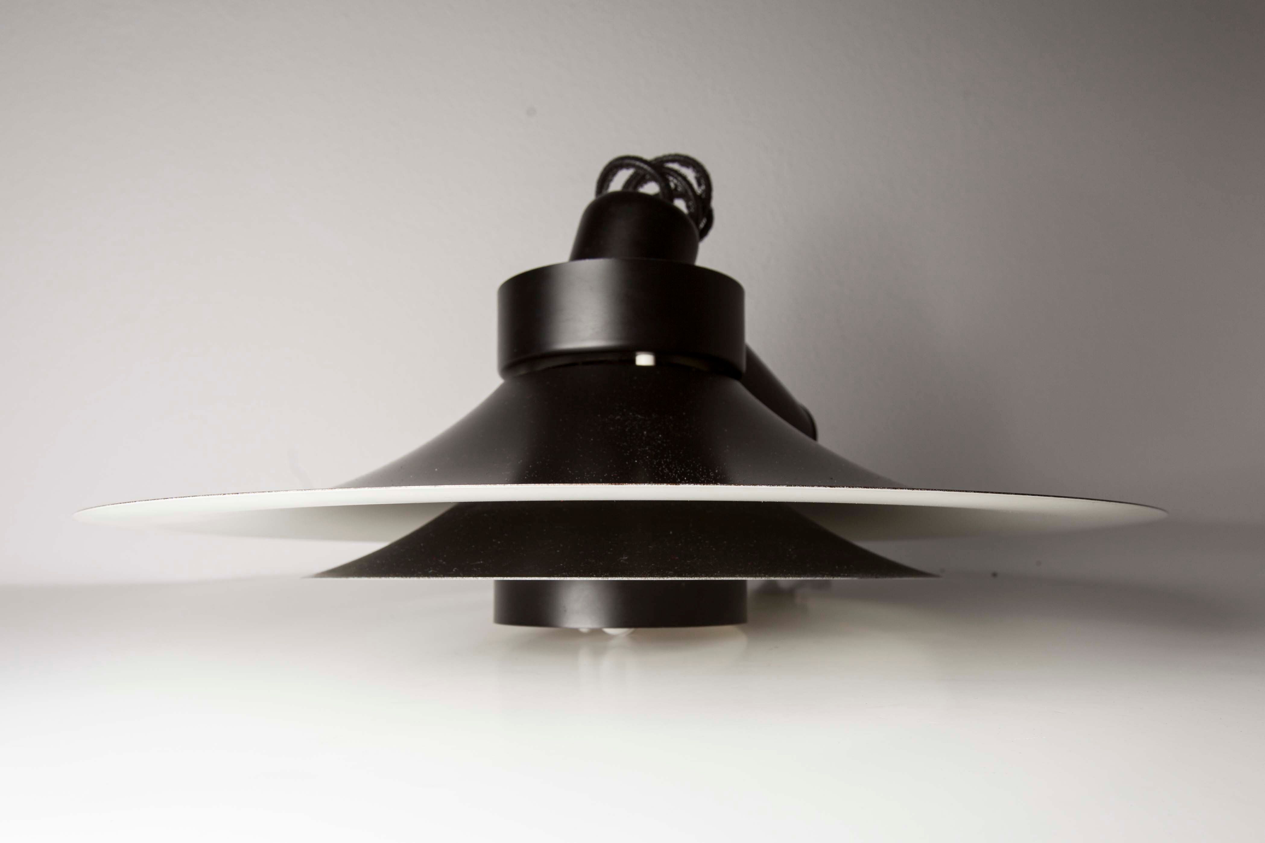 Suspension Danish 1960 black and white