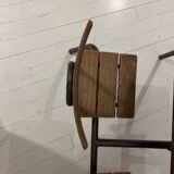 Double vintage school desk