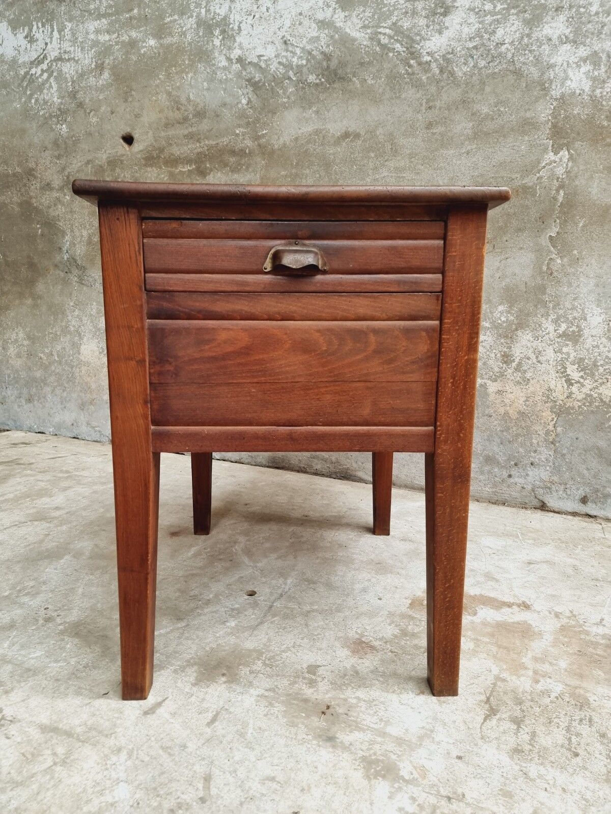 Antique work table side table or kitchen island