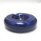 Modernist blue ceramic ashtray from the 1960s.