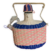 Large Scoubidou water bottle with golden handle