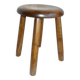 Vintage 1950s pine mountain stool