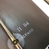 Galvano brass swivel mirror coat rack 1963