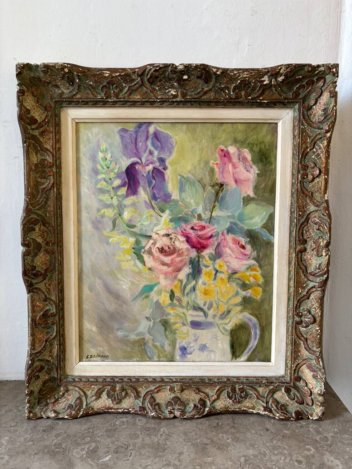 Still life signed Grimaud