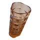 Vase ambré années 60