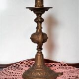 Articulated wall candle holder